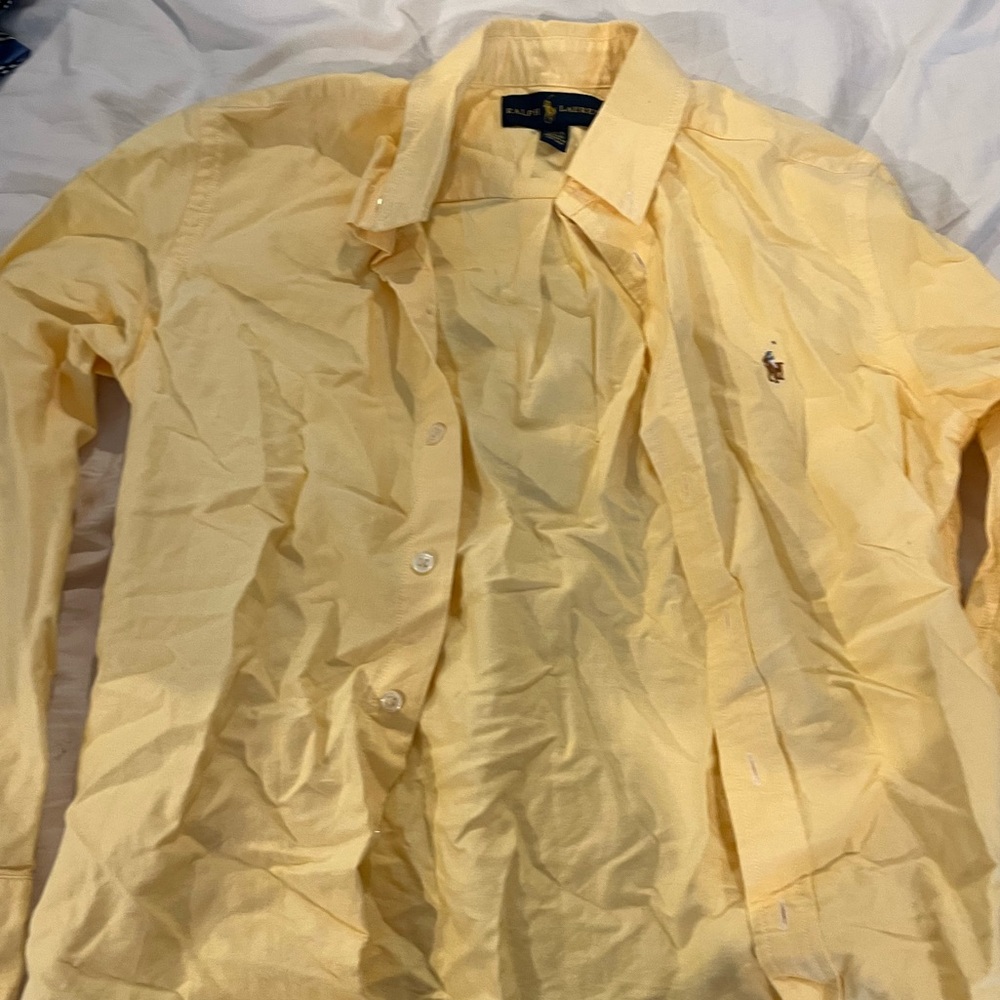 Ralph Lauren Polo Button Down Size 10 Boys
